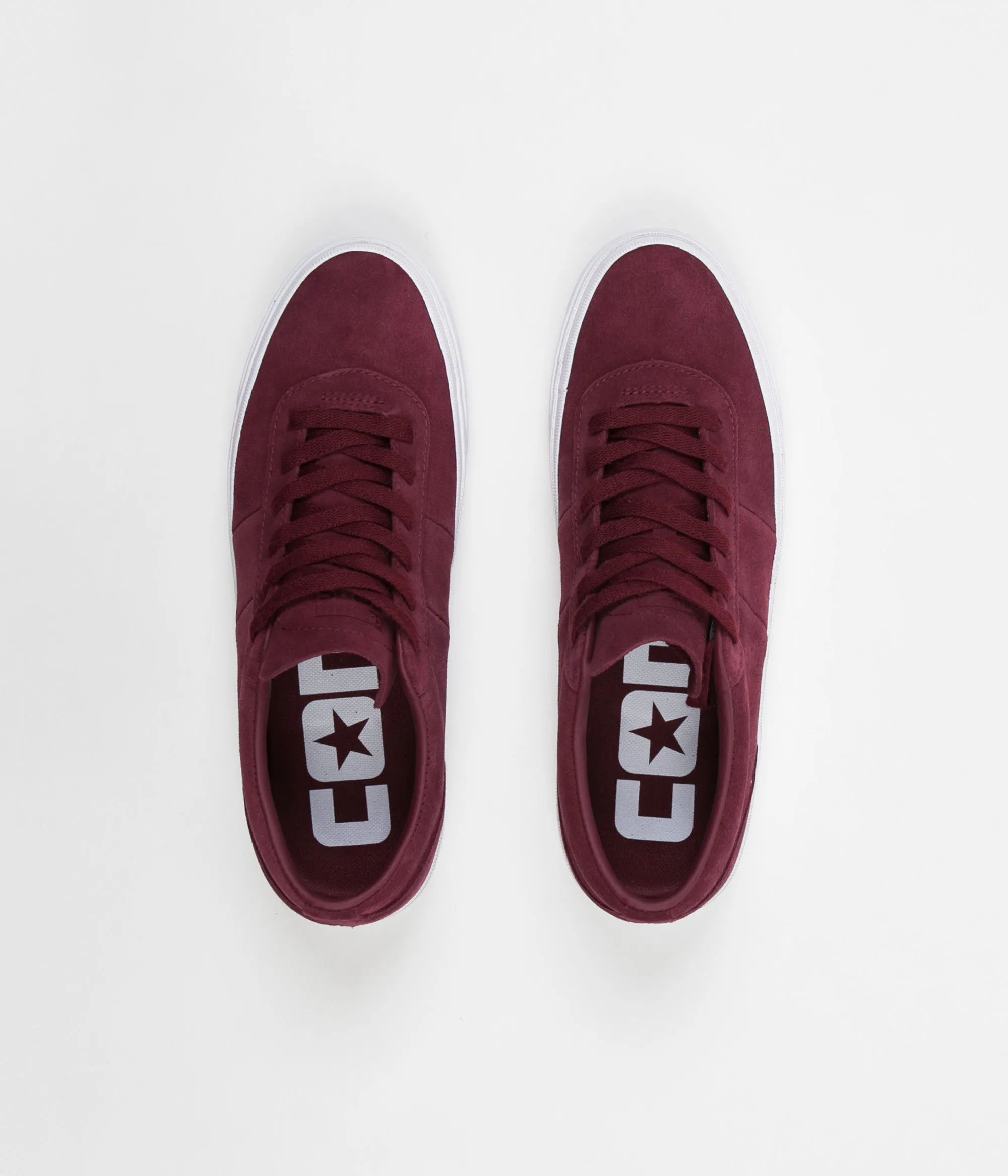 Converse One Star CC  Pro OX Shoes - Deep Bordeaux / Deep Bordeaux / Pale Grey