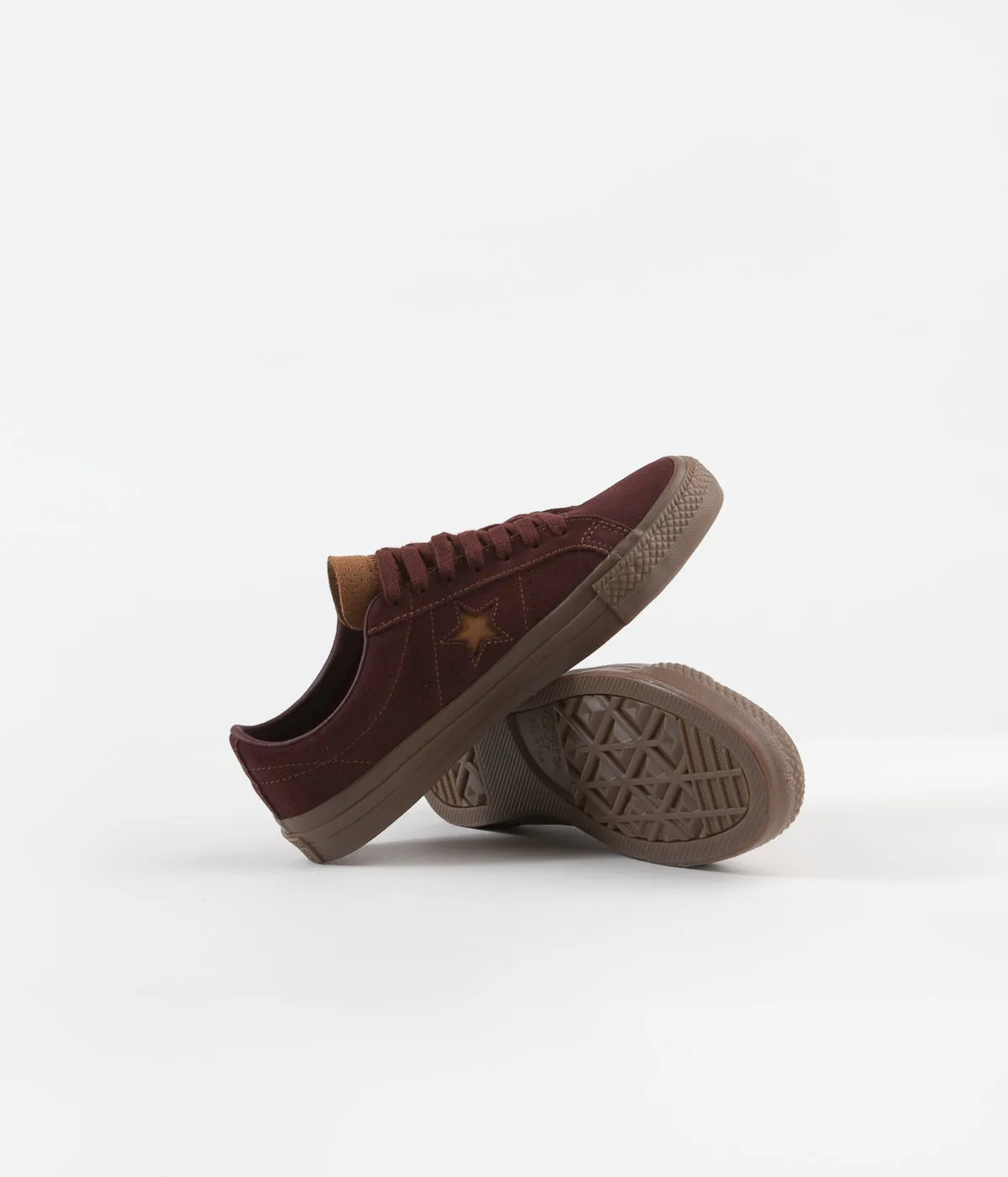 Converse One Star Pro Ox Shoes - Barkroot Brown / Ale Brown