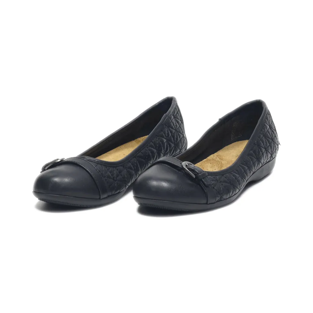 Croft & Barrow Ballerinas Leather Black Colour For Women