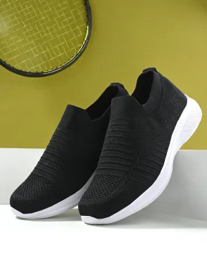 Declan Black Slip-On Sneakers