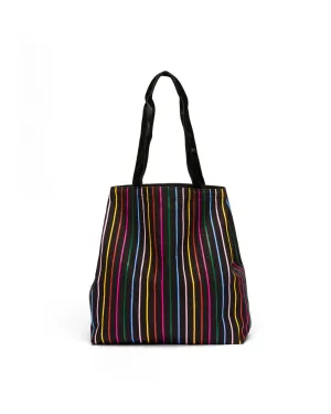 Deluxe Tote Bag - Disco Stripe