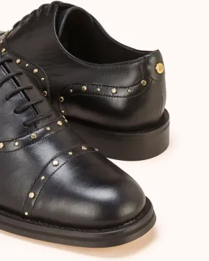 Derbies En Cuir Veta - Noir