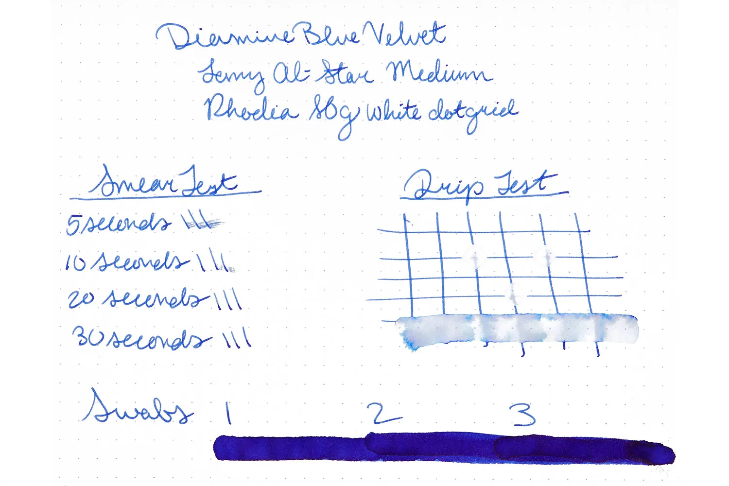 Diamine Blue Velvet - 2ml Ink Sample