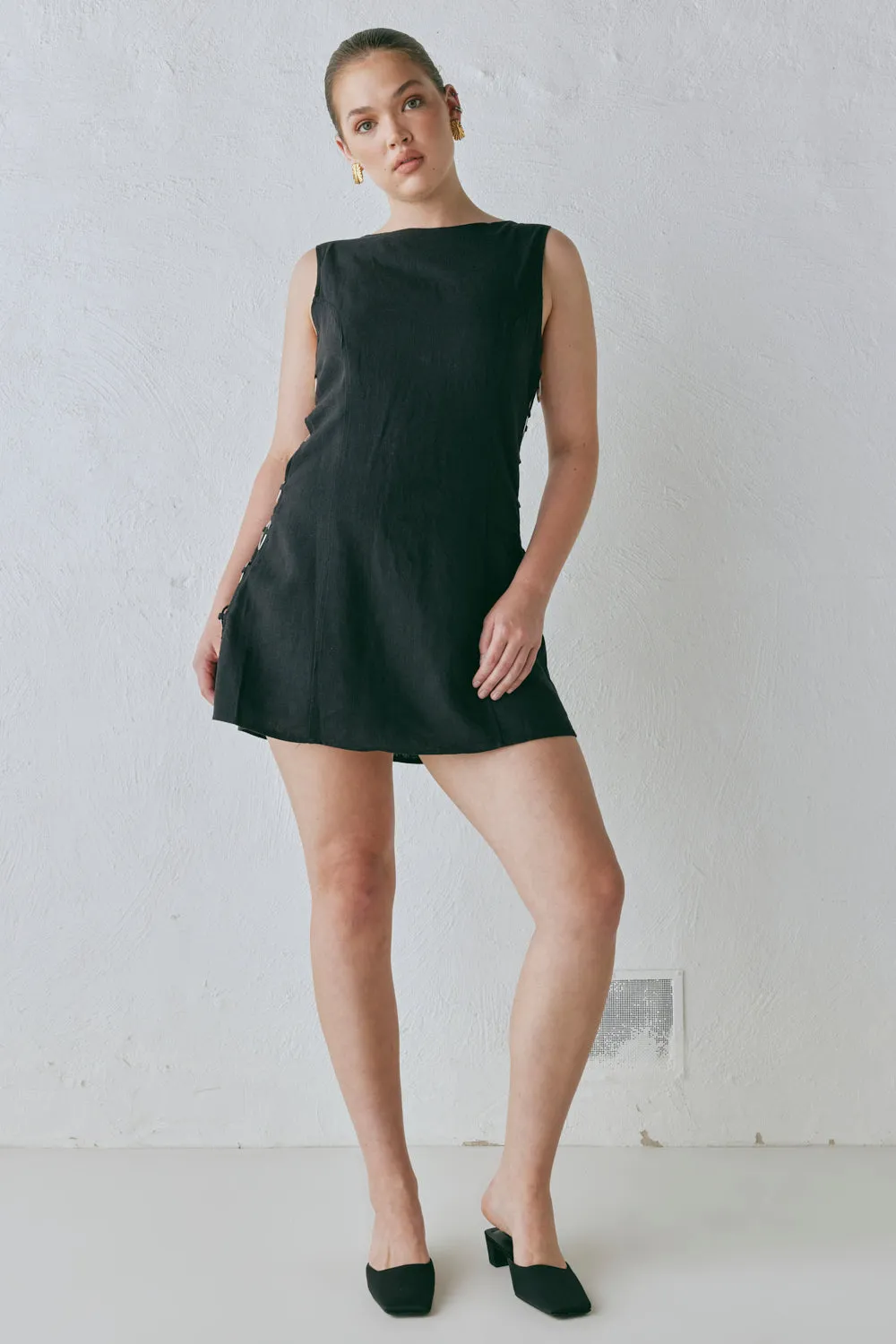 Discoteca Mini Dress Black