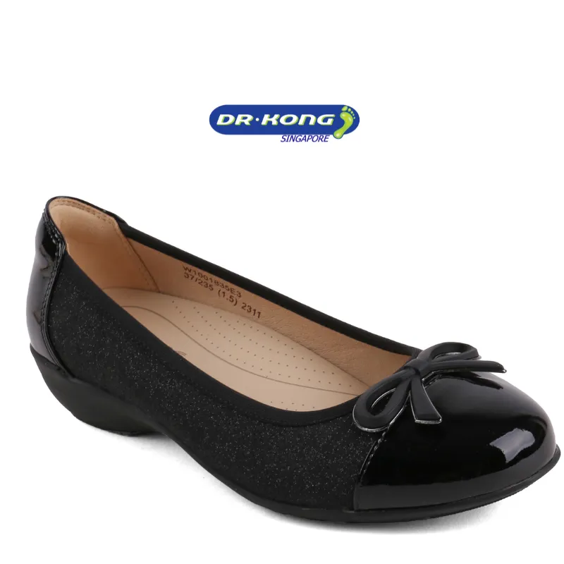 DR.KONG WOMEN COMFORT FLAT SHOES DK-W1001835E3-BLK(RP : $179)