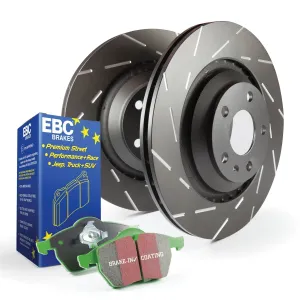 EBC Brakes S2KF1098 S2 Kits Greenstuff 2000 and USR Rotors