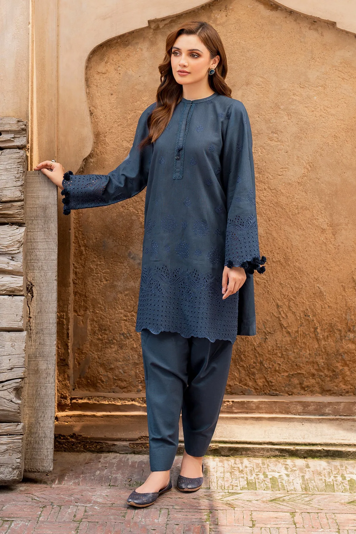 EMBROIDERED KHADDAR PR-1008