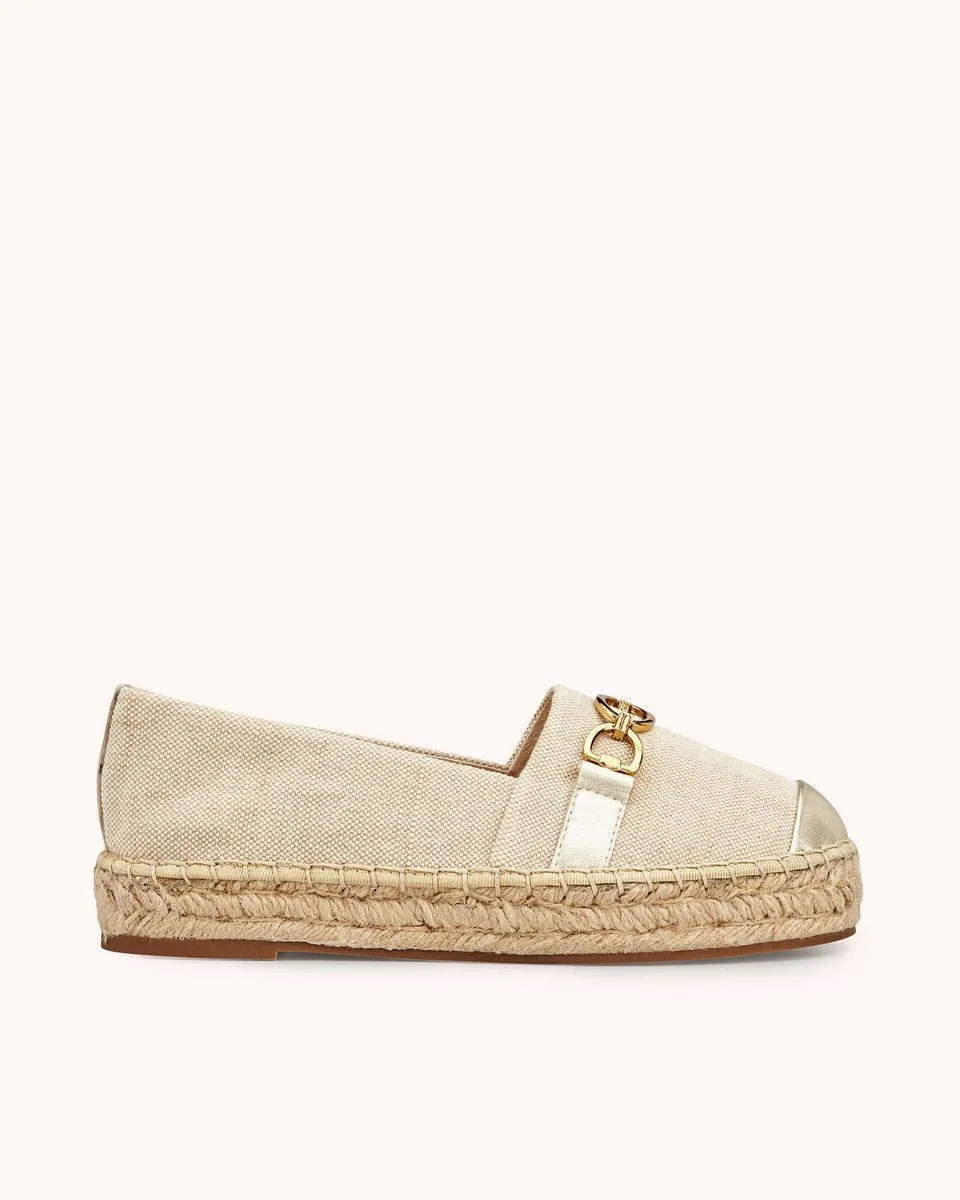 Espadrilles Henily - Naturel Platine