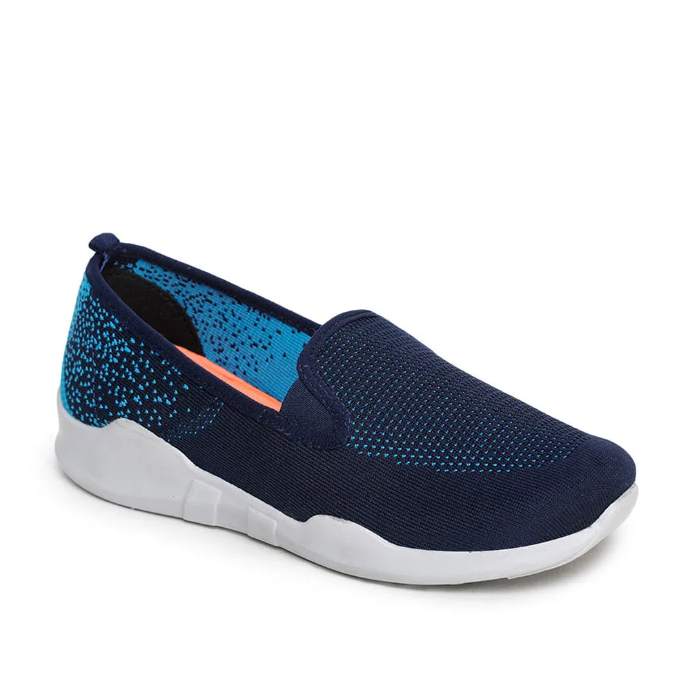 Force 10 Women's Blue Sporty Casual Non Lacing (AVILA-06)