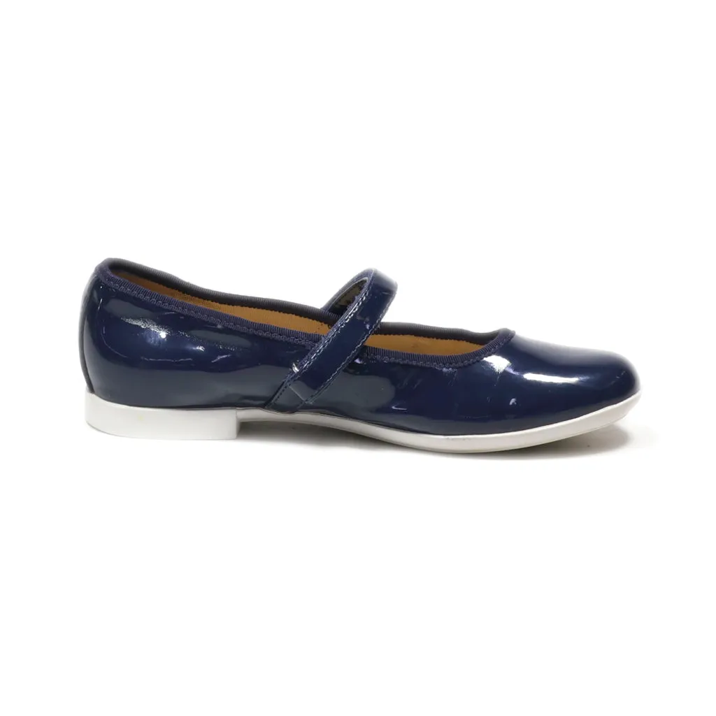 Geox Jr Plie' D Ballerinas Leather Blue Colour For Kids