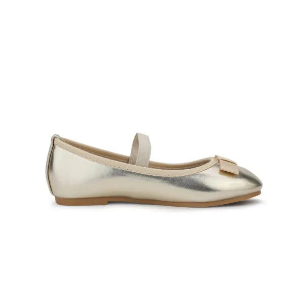 GIRLS' GOLDEN TWIRL FLATS