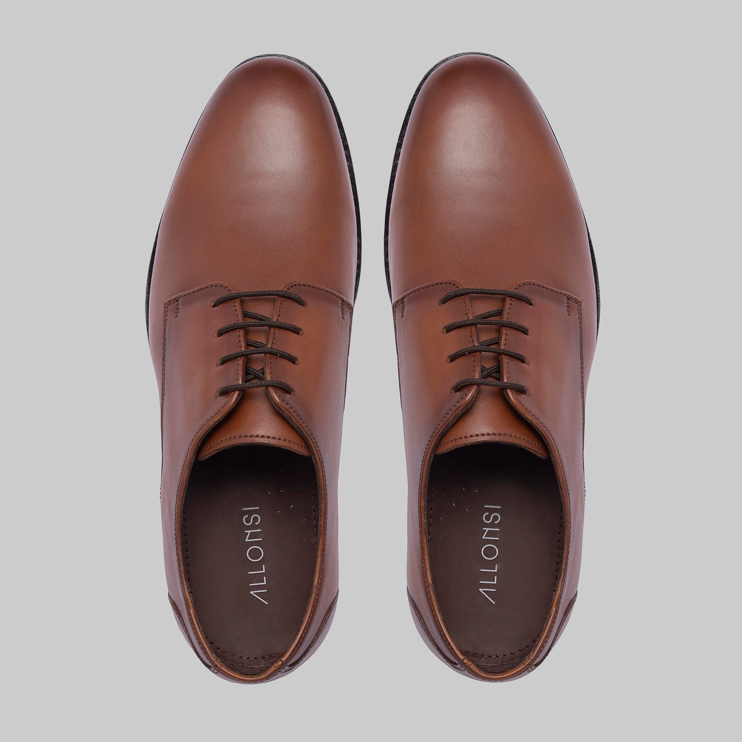 Haden Goodyear Welted Plain Toe Derby Dress Shoes