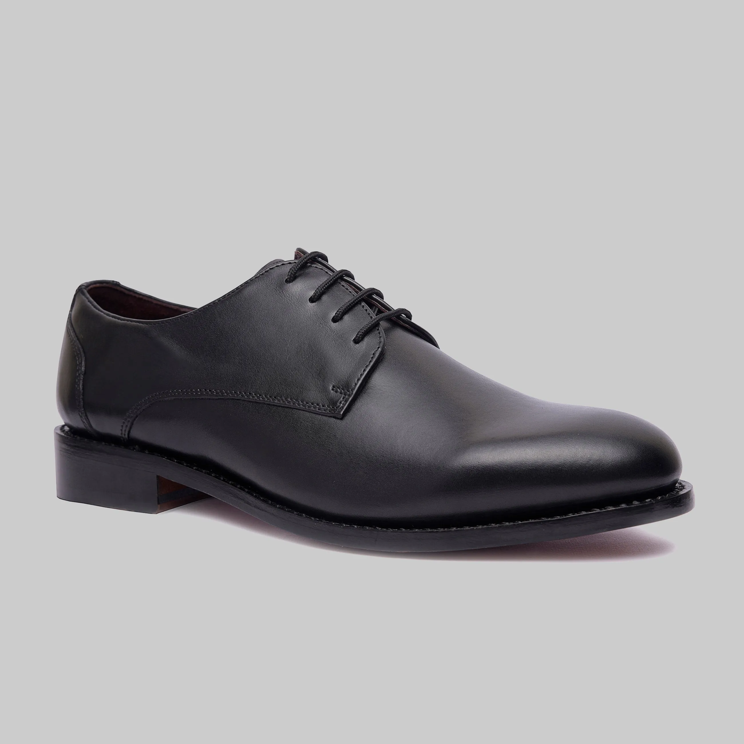 Haden Goodyear Welted Plain Toe Derby Dress Shoes