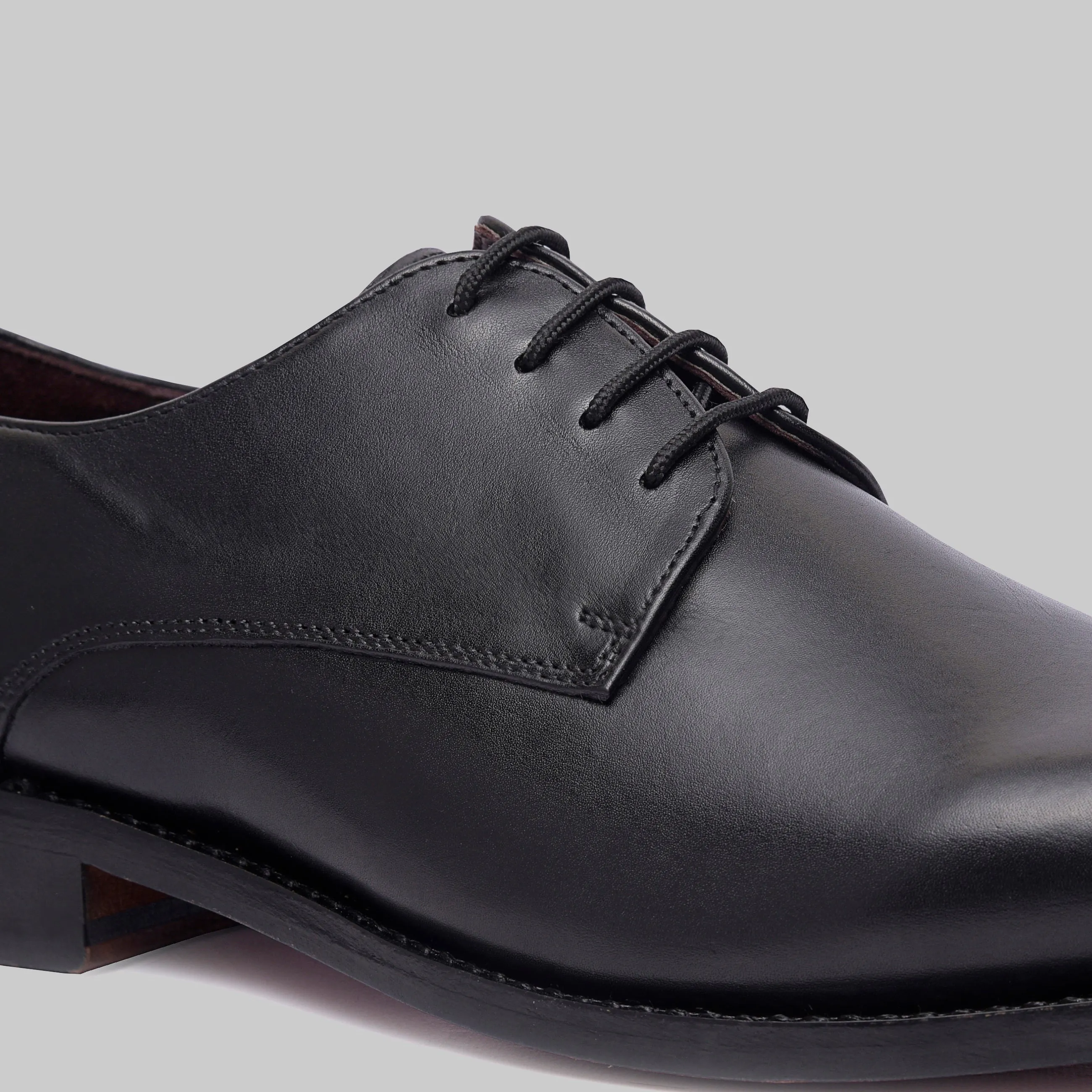 Haden Goodyear Welted Plain Toe Derby Dress Shoes