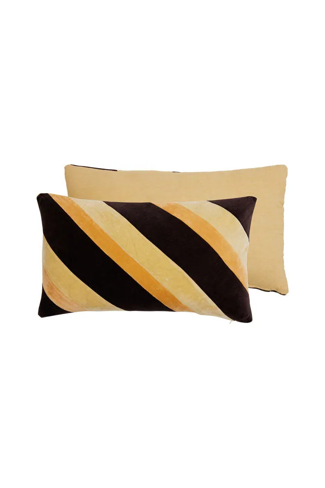 HKliving '70s Stripe Velvet Cushion