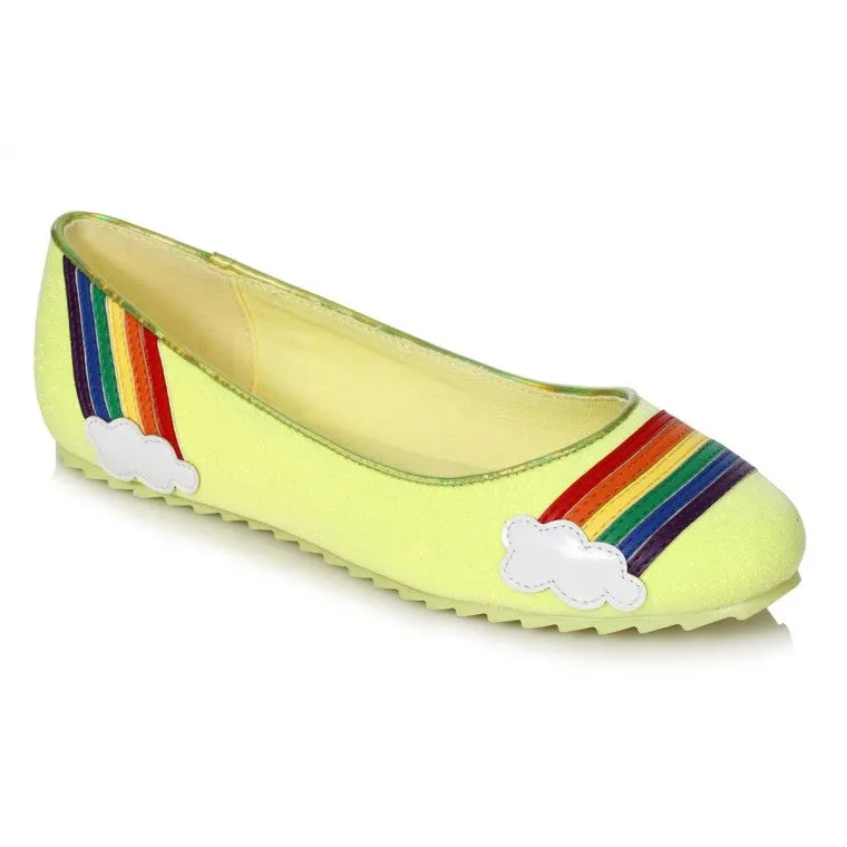 Hope-100 Rainbow Ballet Flats