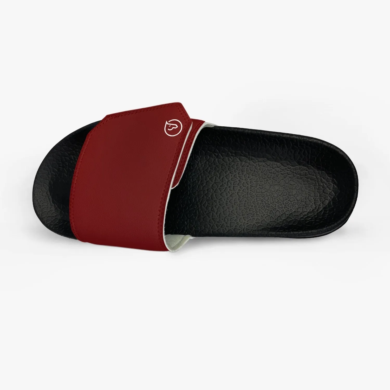 Humble Sportswear™ Men's Velcro Slides Burgundy