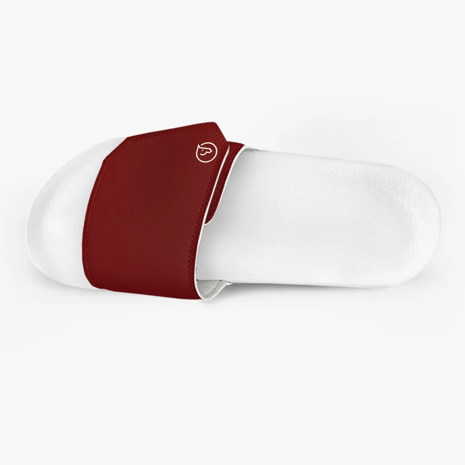 Humble Sportswear™ Men's Velcro Slides Burgundy