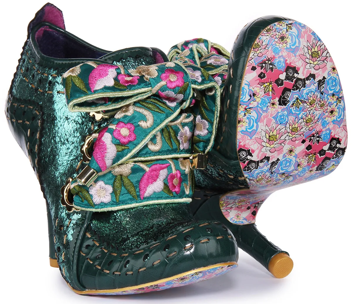 Irregular Choice Abigails Flower In Green For Women