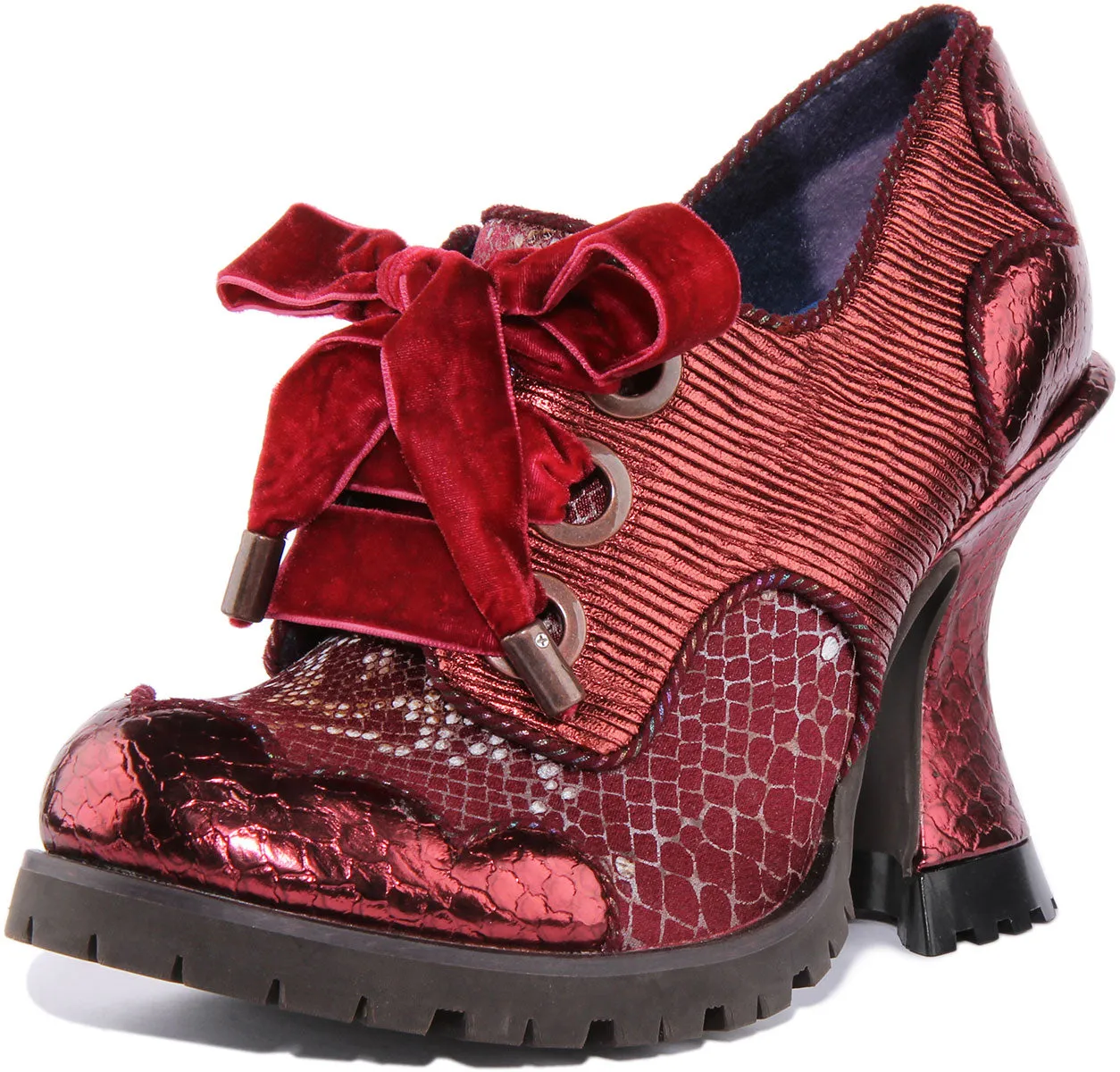 Irregular Choice Whimsical Wonder In Bordo For Women