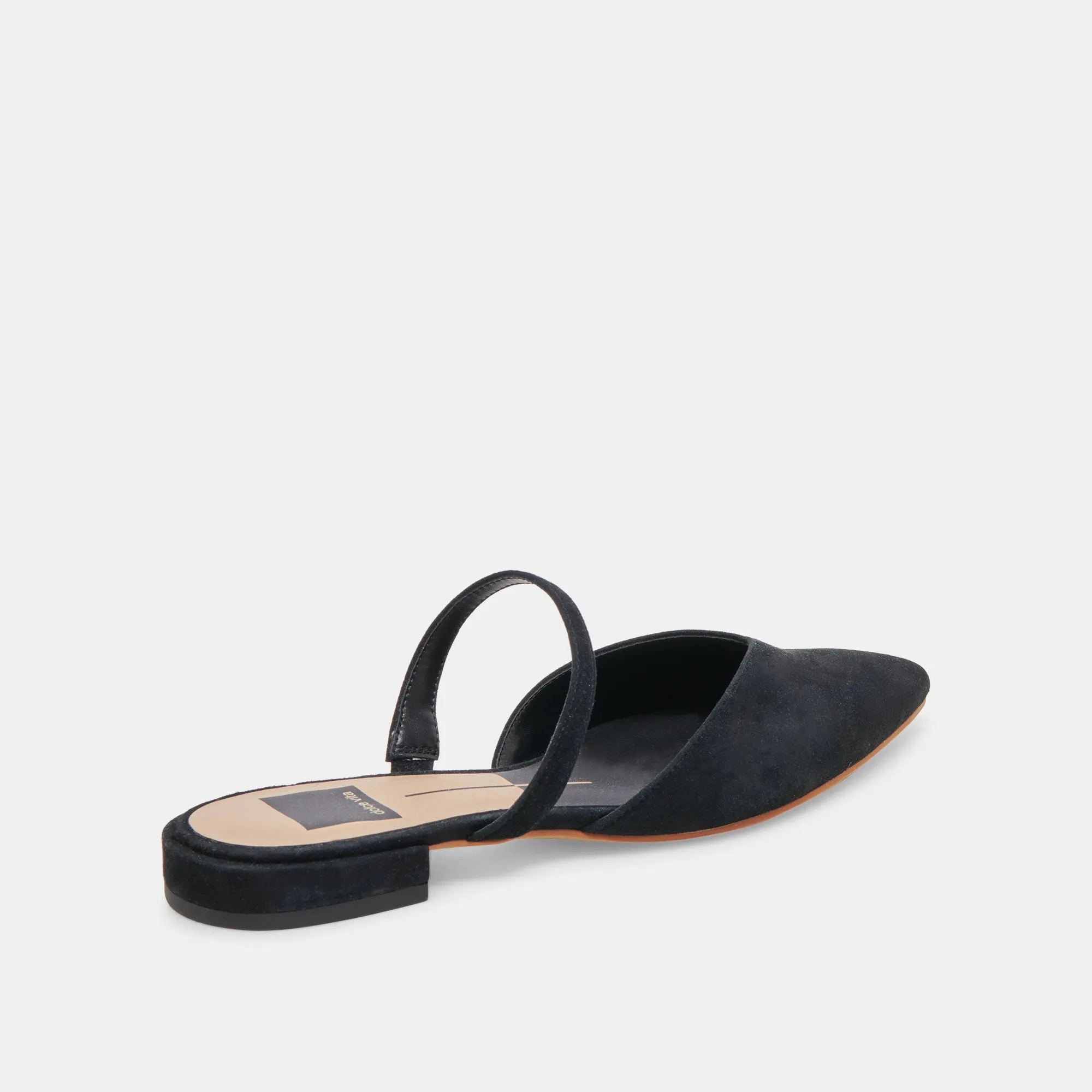 KANIKA FLATS ONYX SUEDE