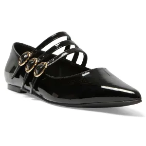 Kiara Flat in Black Patent