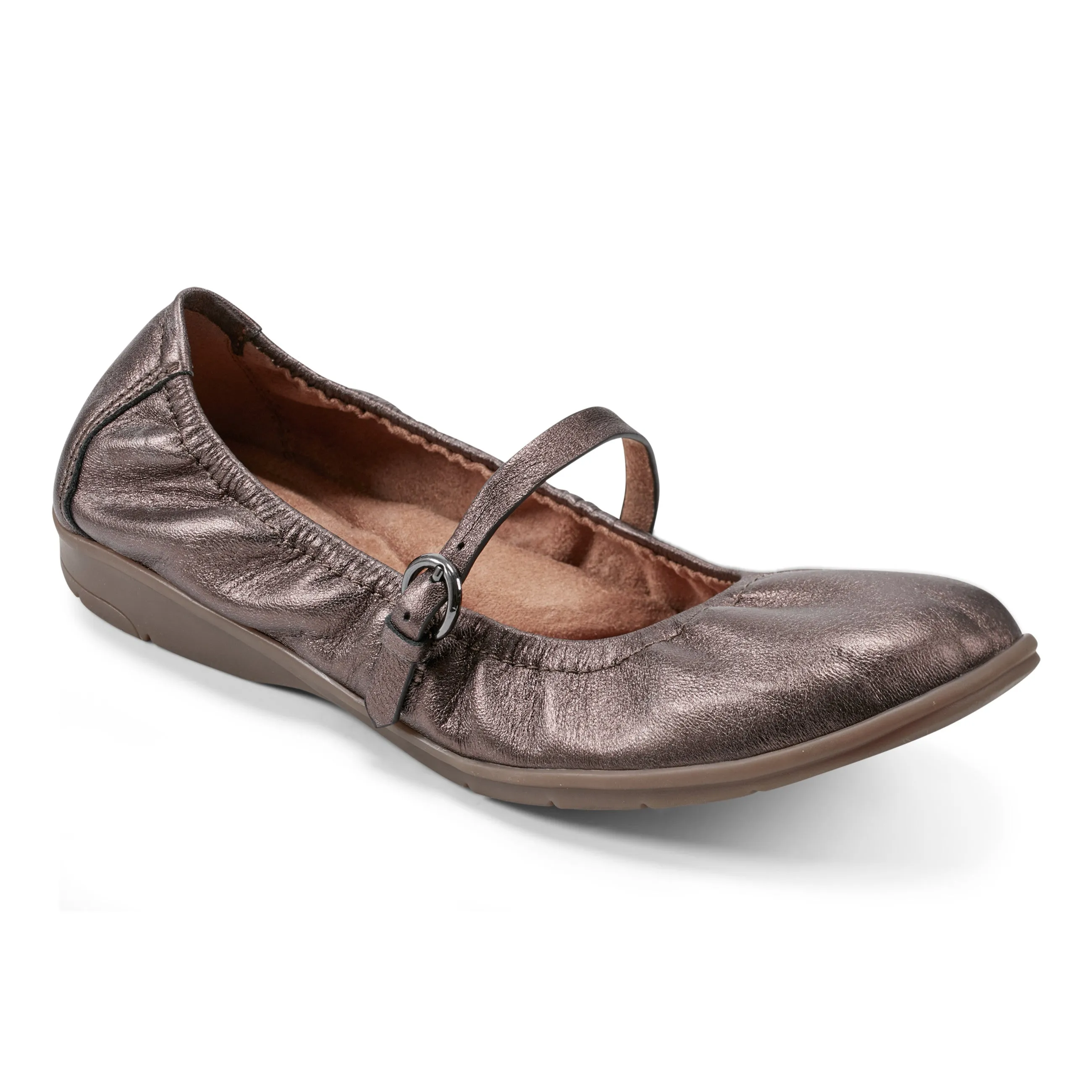 Korvino Almond Toe Casual Ballet Flats