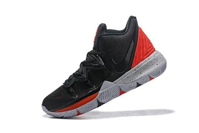 Kyrie 5 Black Red Men's Basketball Irving Sneakers