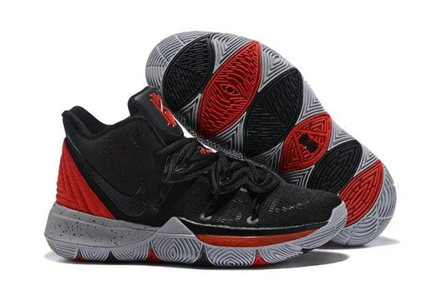 Kyrie 5 Black Red Men's Basketball Irving Sneakers