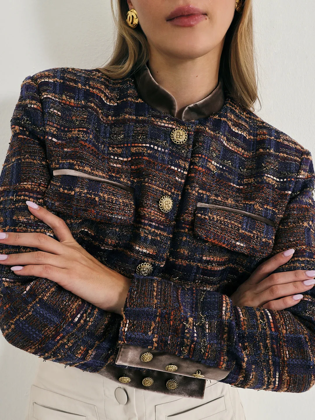 Lara Tweed Day Jacket | Mocha Mix