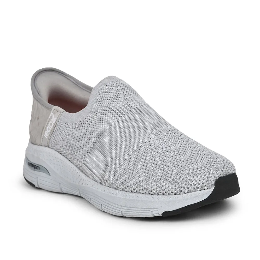 Leap7x By Liberty Men EAZY-M L.Grey Sports Non Lacing Shoes