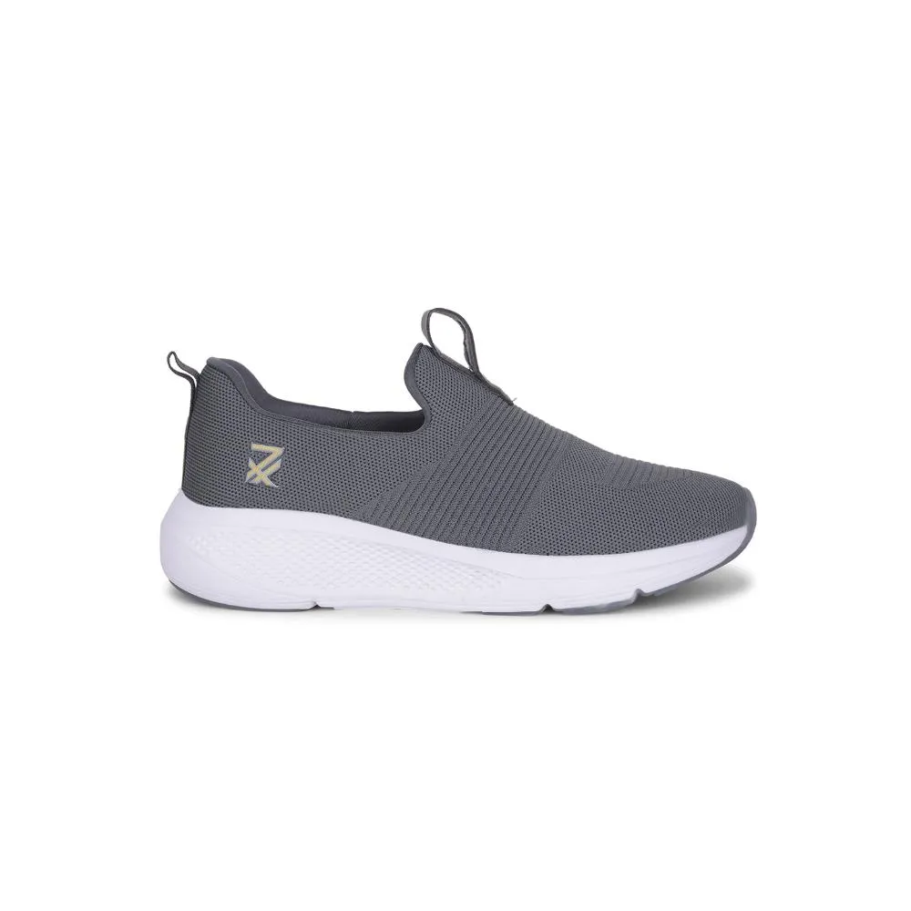 Leap7x By Liberty Mens DUBLIN-1 Grey Sports Non Lacing Shoes