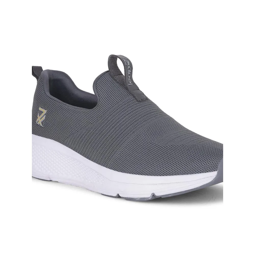 Leap7x By Liberty Mens DUBLIN-1 Grey Sports Non Lacing Shoes