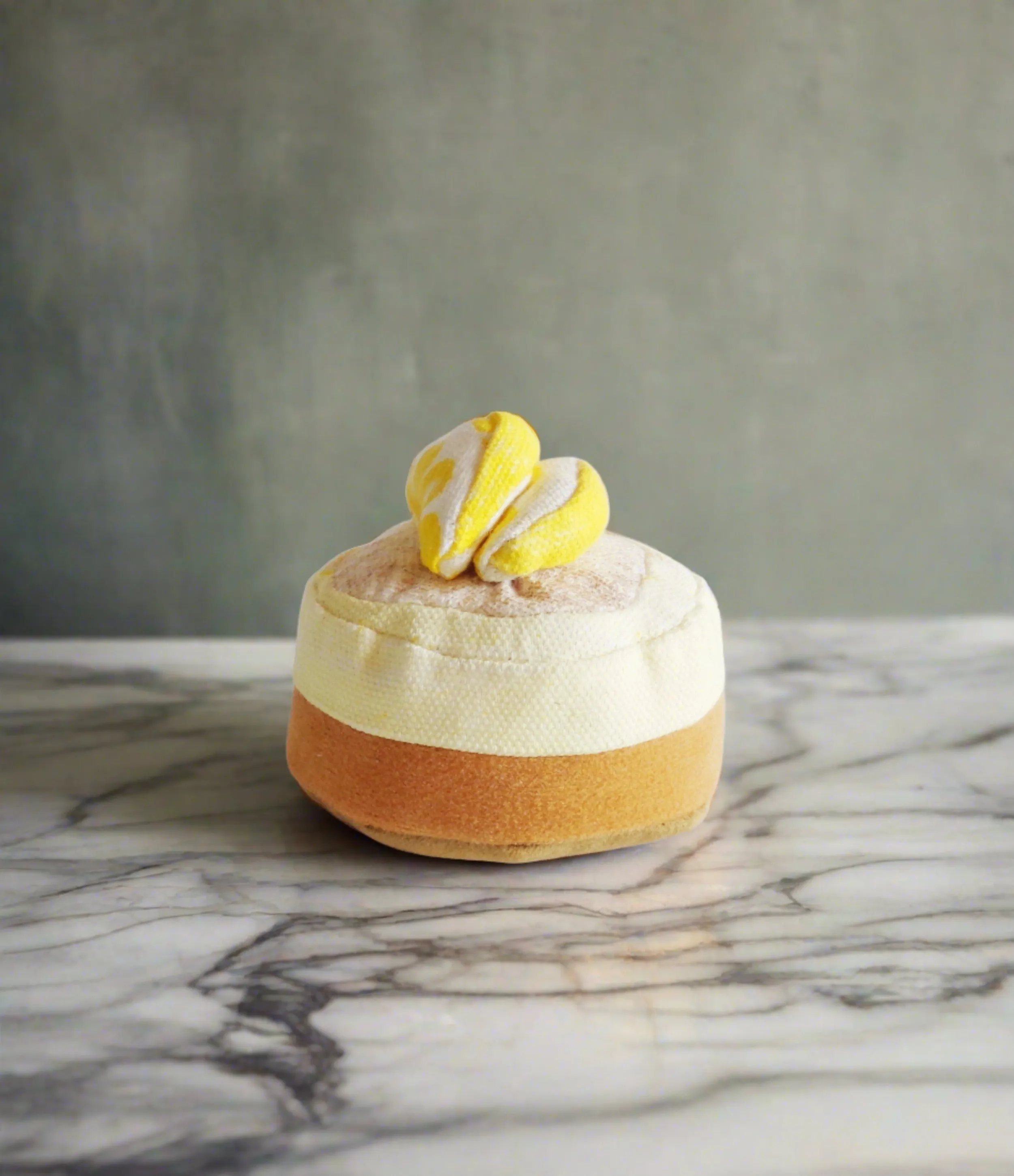 Lemon meringue soft toy