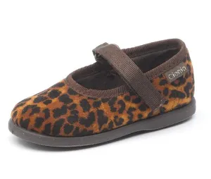 Leopard Velvet Maryjane/Cienta