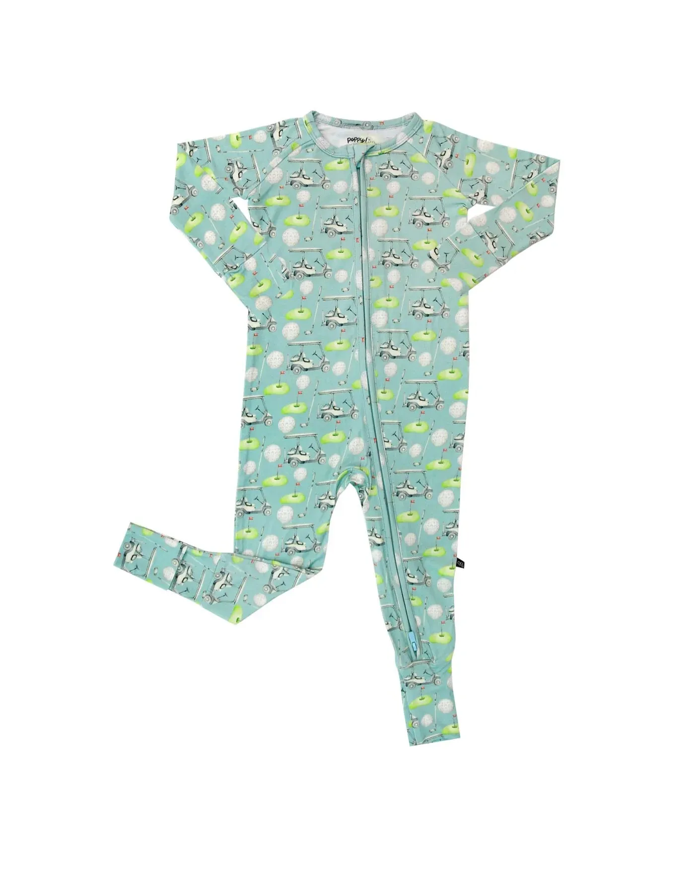 Lev Baby Poppy Convertible Romper / Golf (Noah)