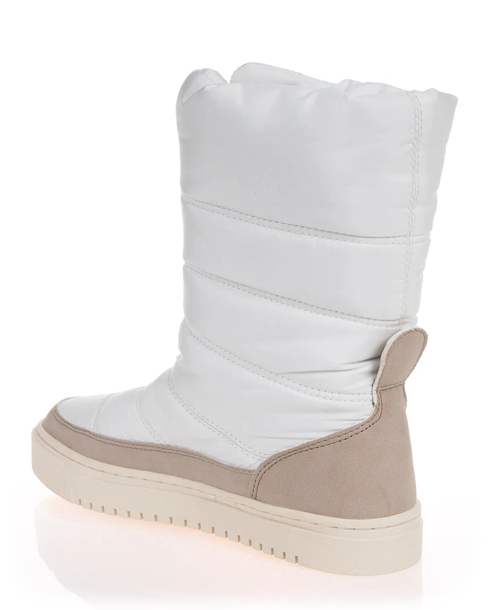 Los Cabos Celena White Vegan Water Proof Boot