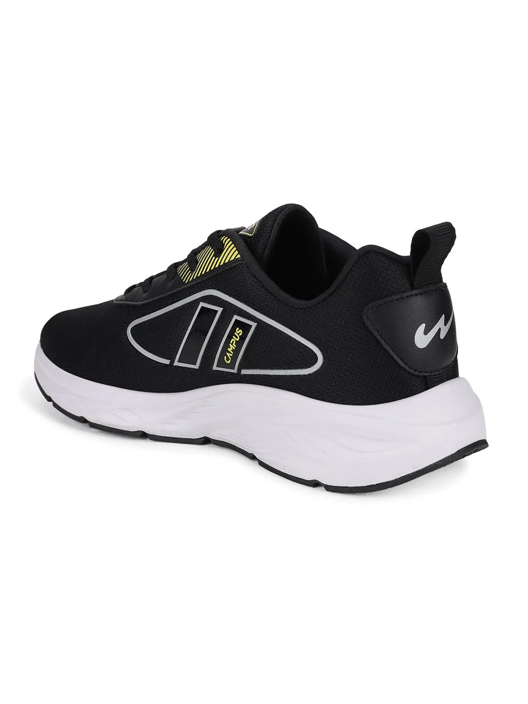 LUCIUS Black Men's Running Shoes