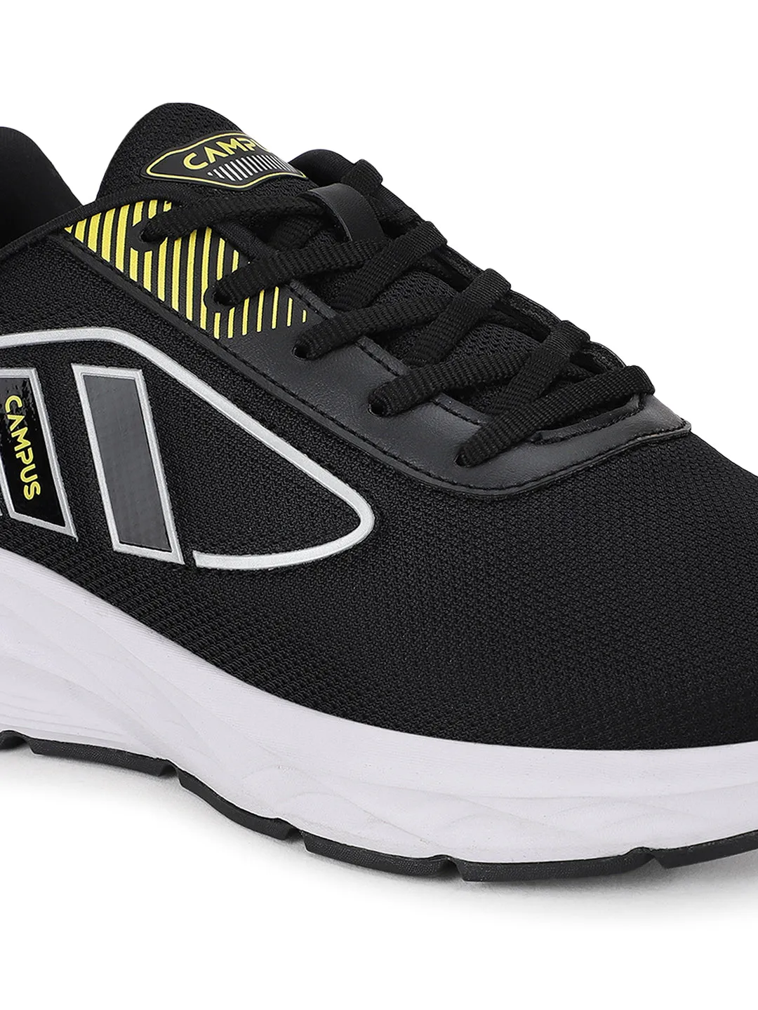 LUCIUS Black Men's Running Shoes