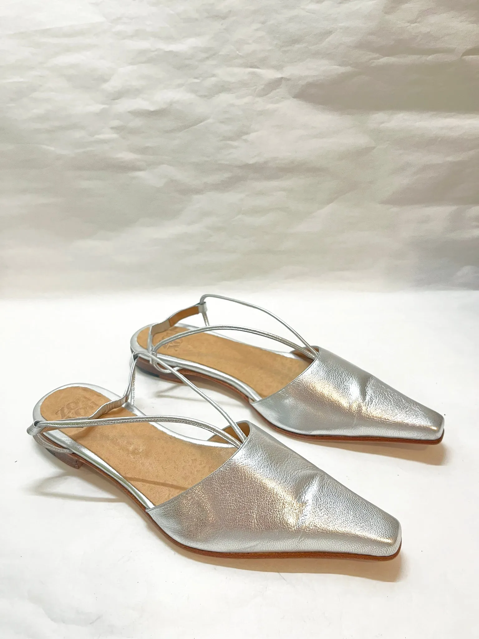 Luisa Slingback in Silver Size 40