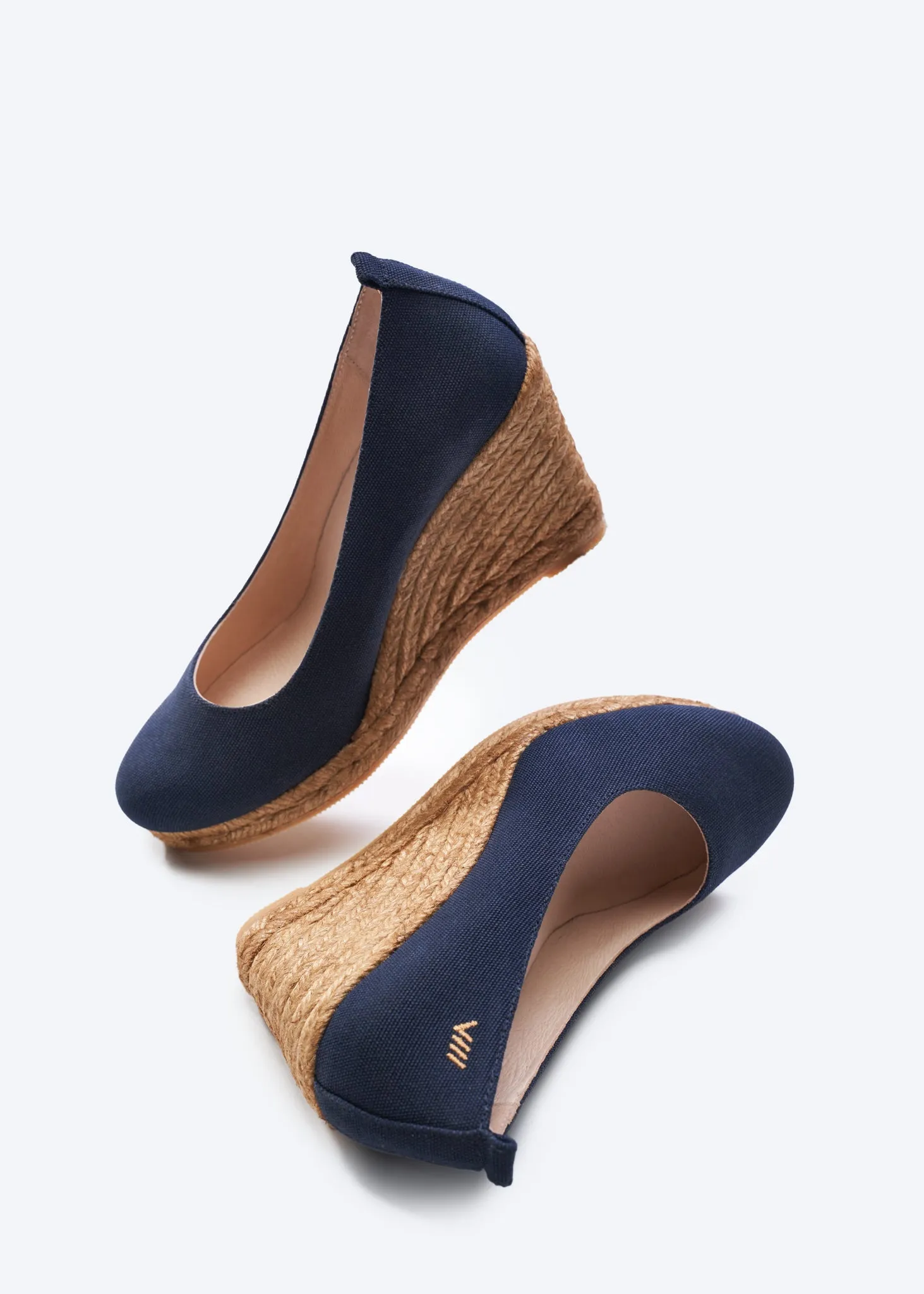 Marquesa Canvas Espadrille Wedge Pumps