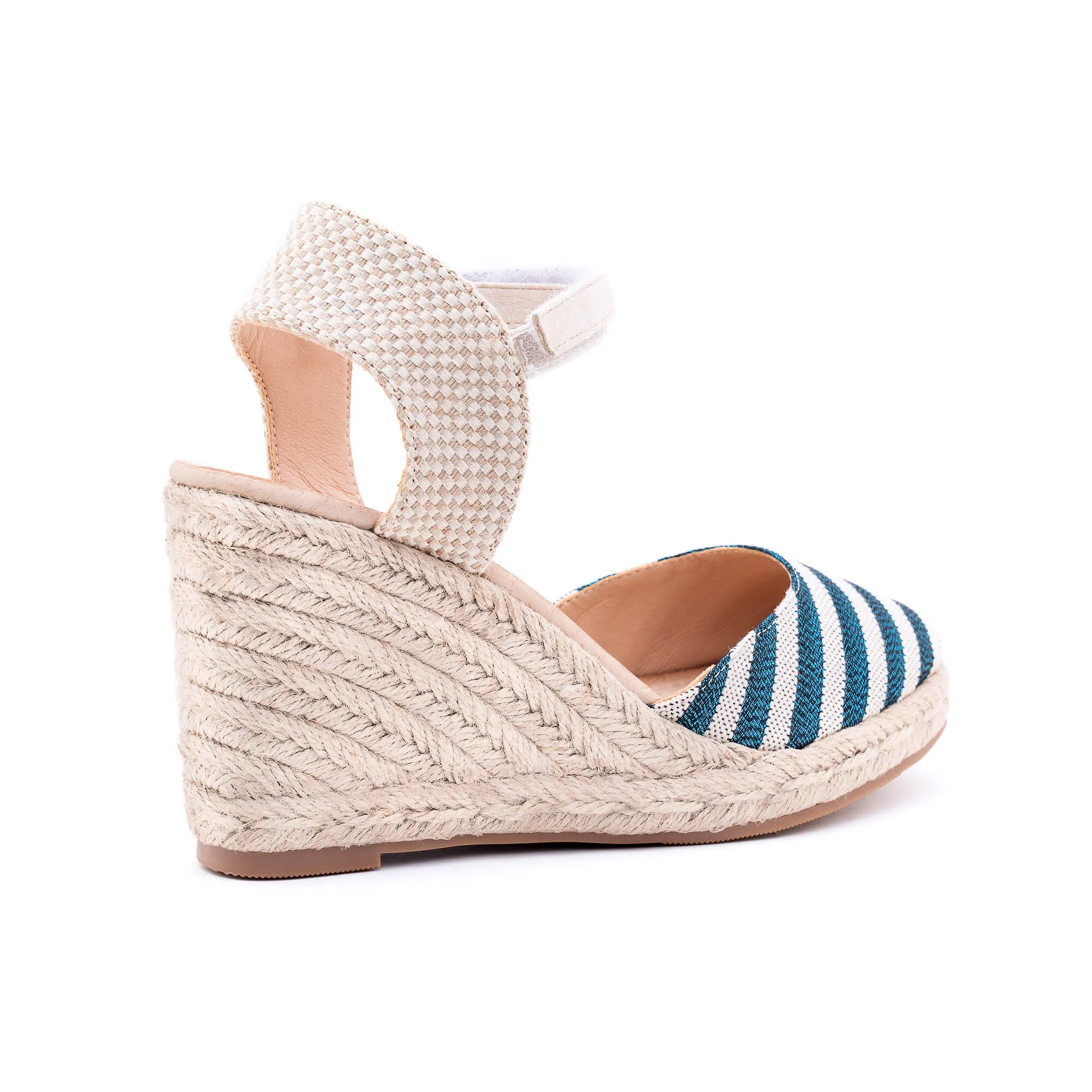 Mary Aqua Espadrilles