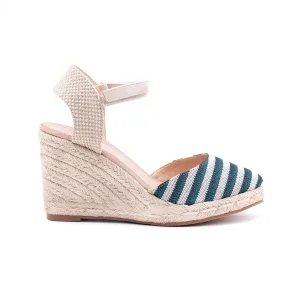 Mary Aqua Espadrilles