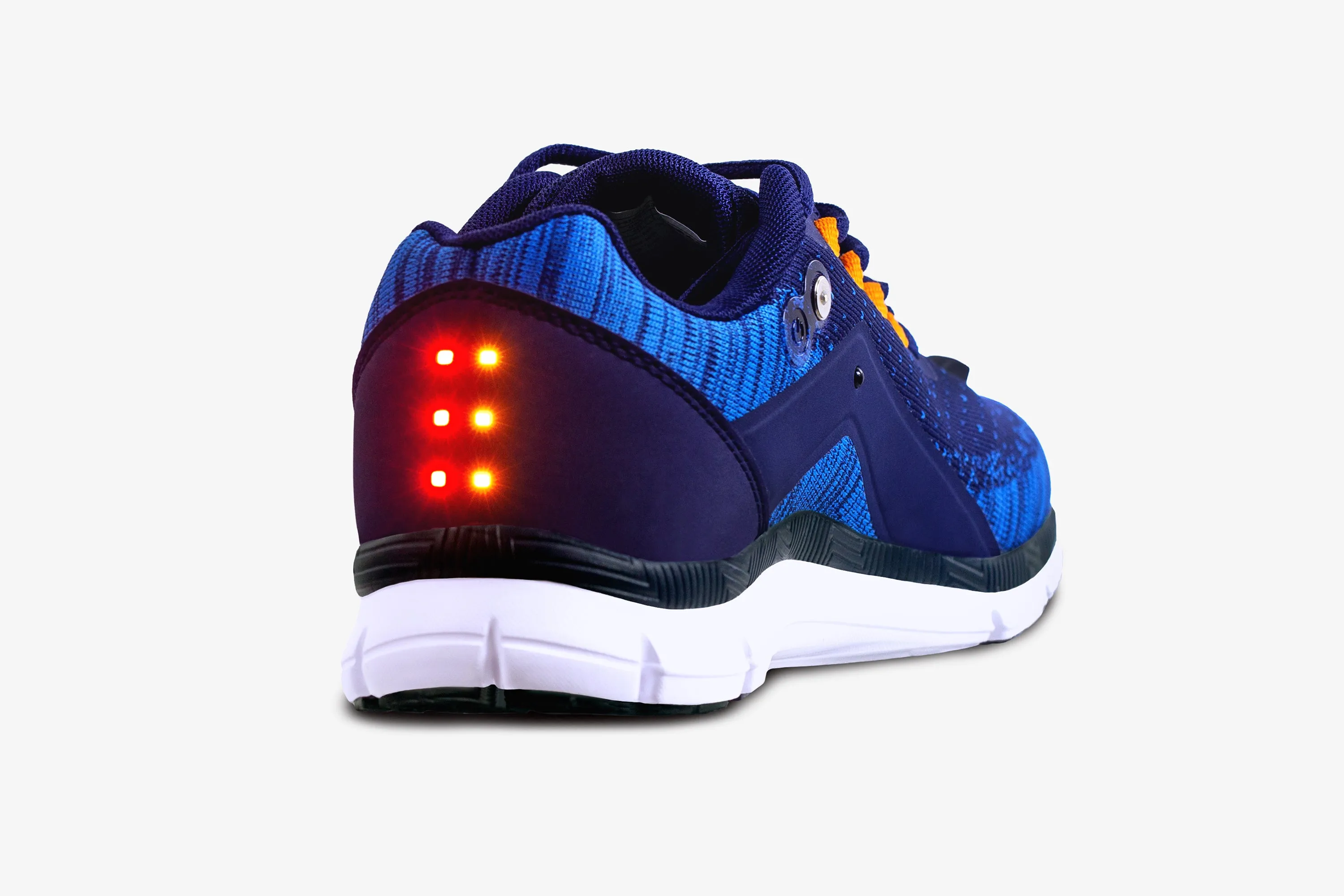 Men's Night Runner Shoes With Built-in Safety Lights