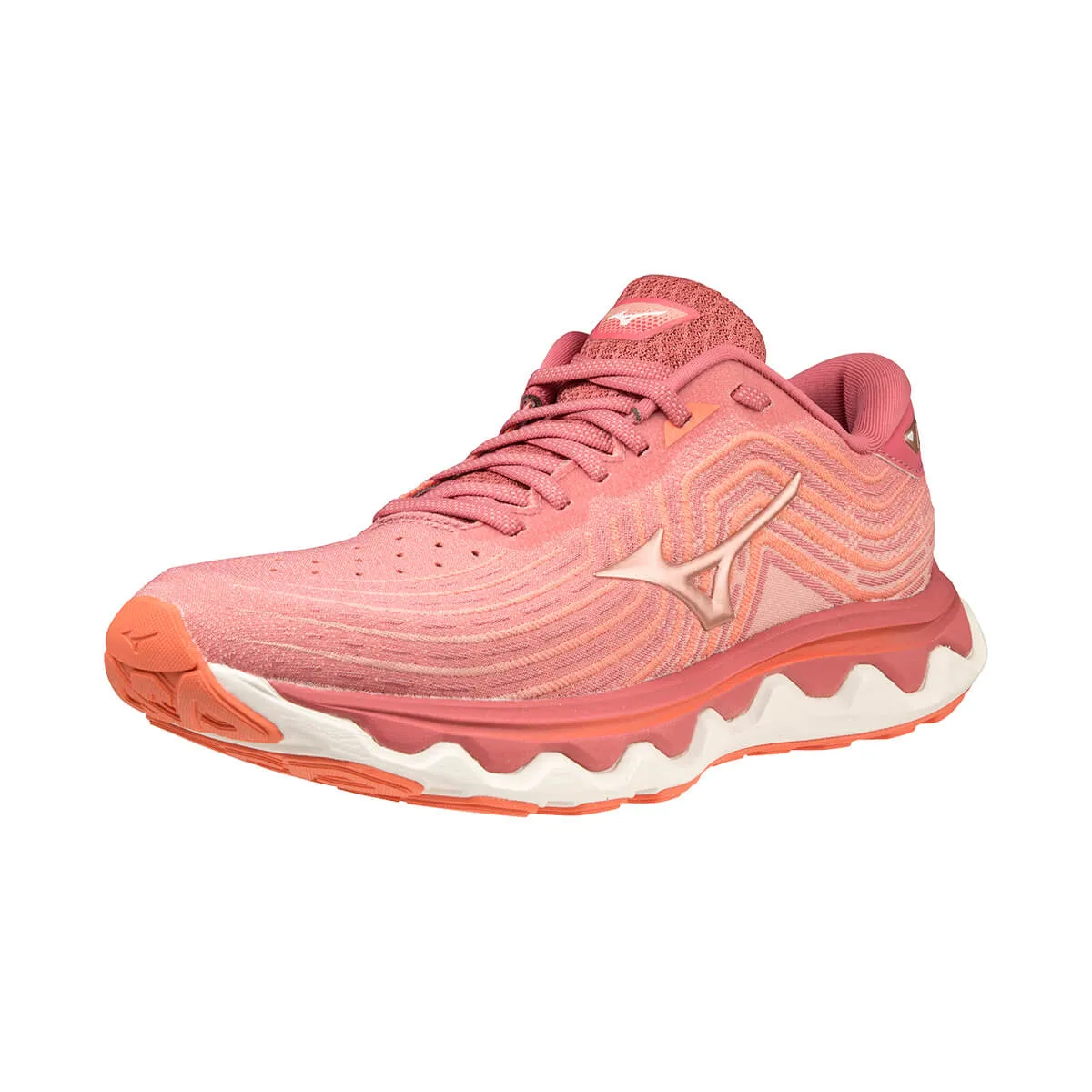 Mizuno Wave Horizon 6 Womens | Garnetr/rcopper/persimmo