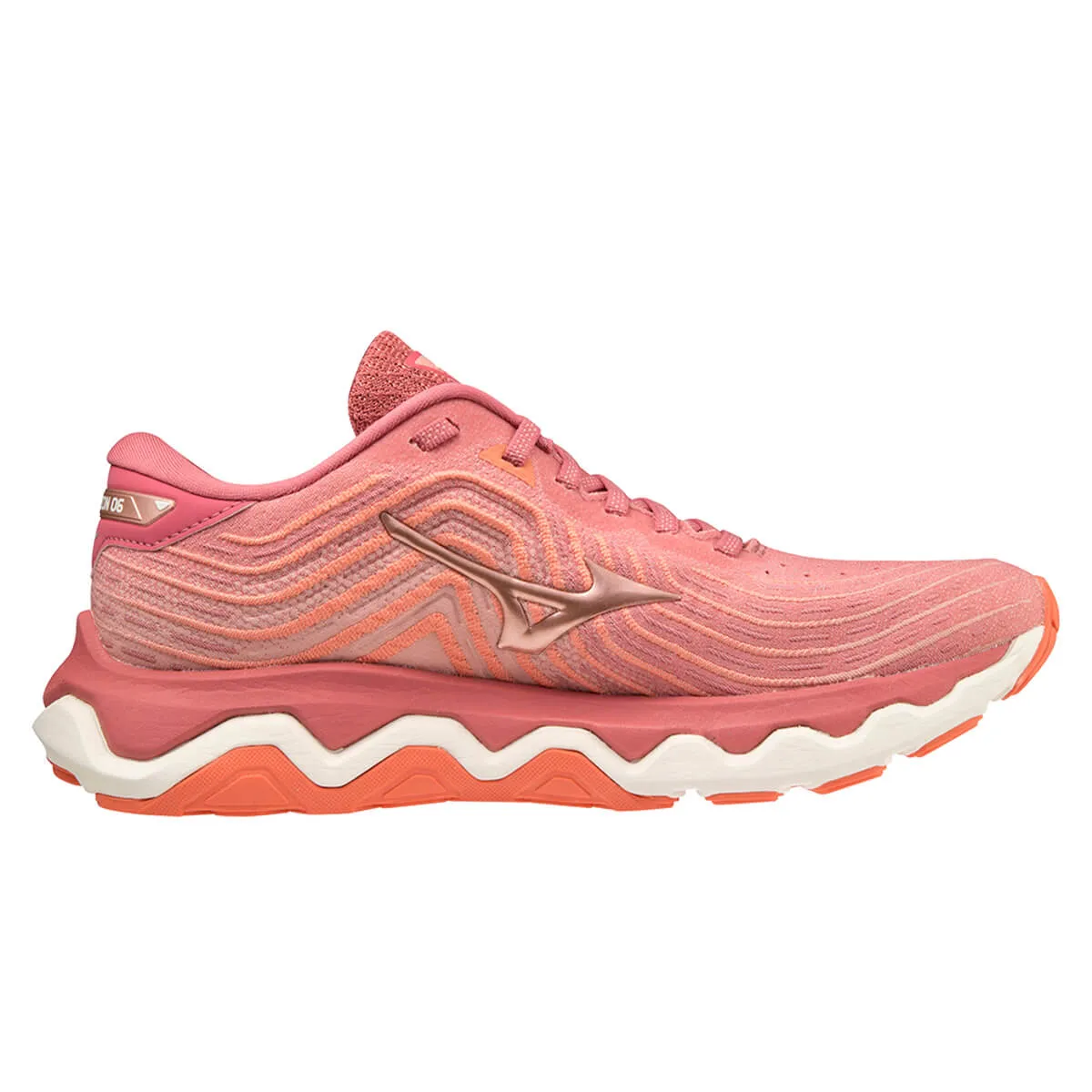 Mizuno Wave Horizon 6 Womens | Garnetr/rcopper/persimmo