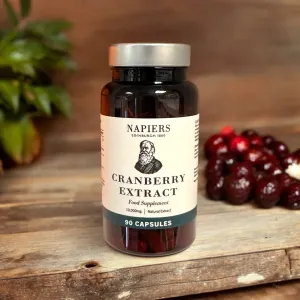 Napiers Cranberry Extract with Vitamin C - 90 Capsules