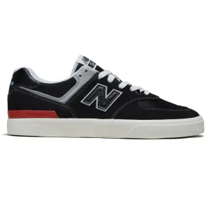 New Balance 574 Vulc Shoes - Black