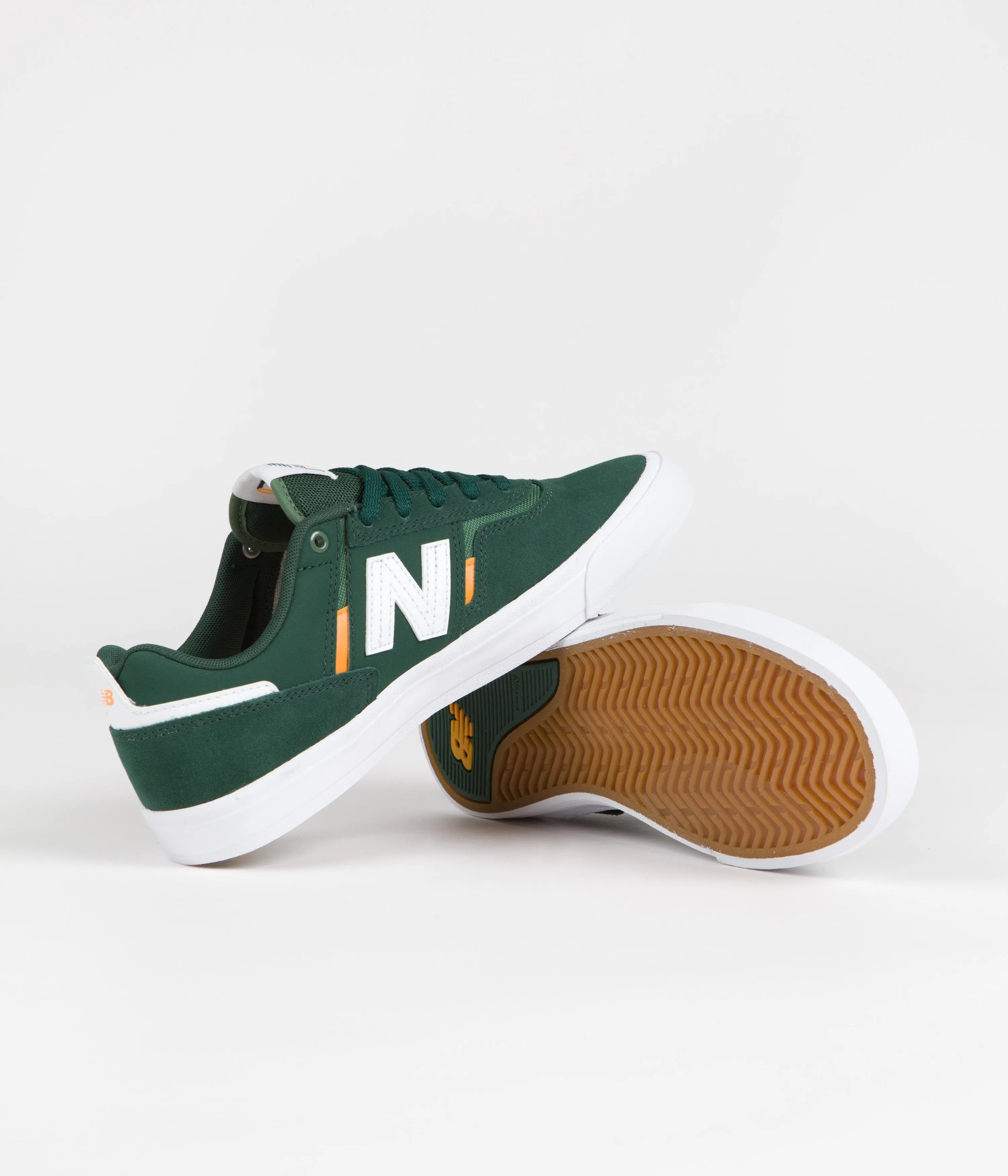 New Balance Numeric 306 Jamie Foy Shoes - Forest / Orange