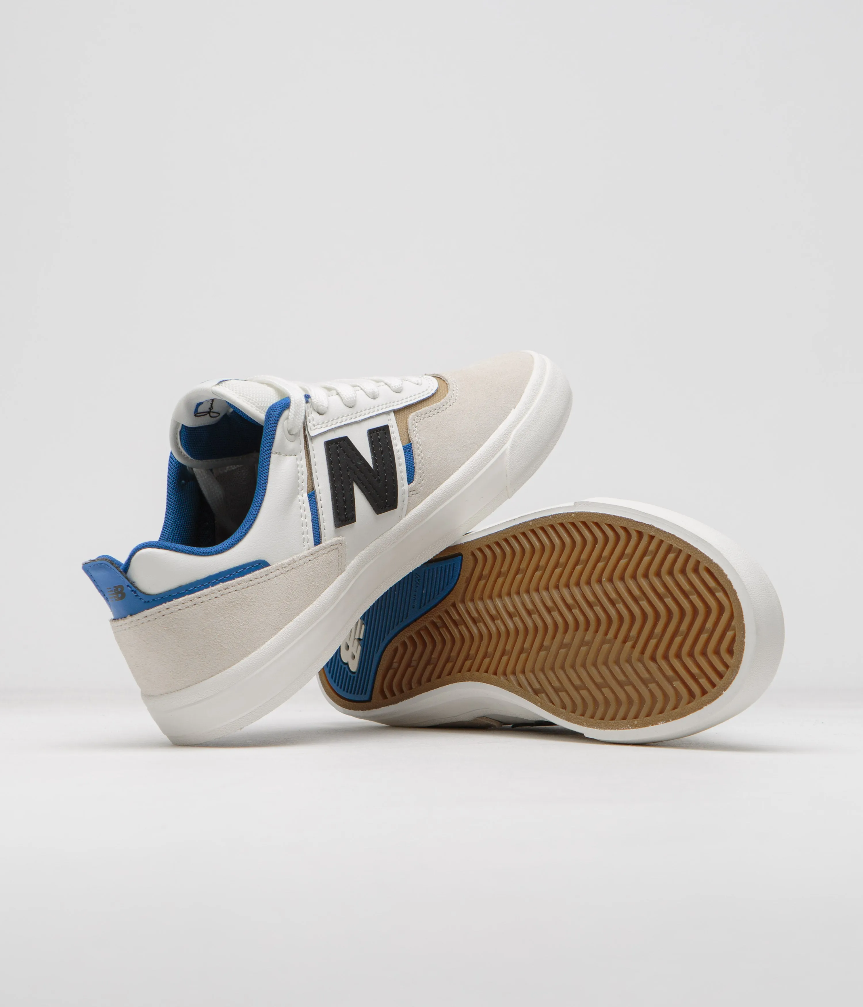 New Balance Numeric 306 Jamie Foy Shoes - Sea Salt / Blue